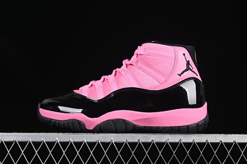 All categories Air Jordan Jordan series basketball shoes Air Jordan 11 Air Jordan 11 Retro AJ11 Joe 11 black powder high-top basketball shoes CT8012-500